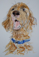 Original aquarell gemälde - original,