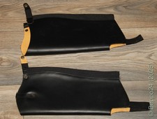 Stiefelschaft Chaps Chapsletten aus Leder, von Rokado Gr. XL N Unisex unbenutzt