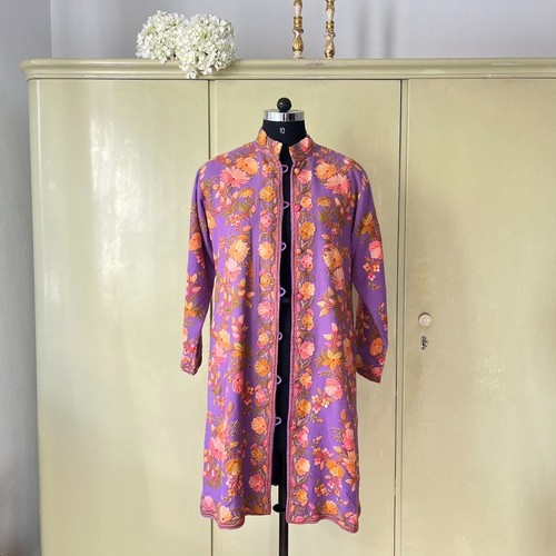 Wollmantel lila reine - -gr., lila,