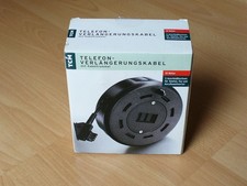 Telefon Kabel Trommel 10 Meter Neuwertiger