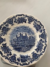 Enoch Wedgewood Royal Homes of Britain 12 Brotteller, 17,5cm Durchmesser
