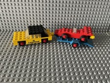 Lego 650 Rennwagen Anhänger Auto  Legoland Eisenbahn  City (B)