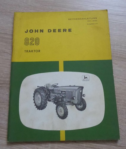 John deere dieselschlepper 820 - deere,