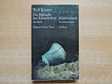 Wulf Kirsten / Die Schlacht bei Kesselsdorf  , Kleewunsch , DDR - Buch