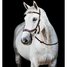 Horseware Ireland Dark Havana X-Full Trense Micklem 2 Multi Bridle Micklemtrense