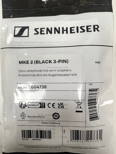 Sennheiser mike c - sennheiser, gold