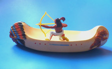 alte DDR HartGummi INDIANER