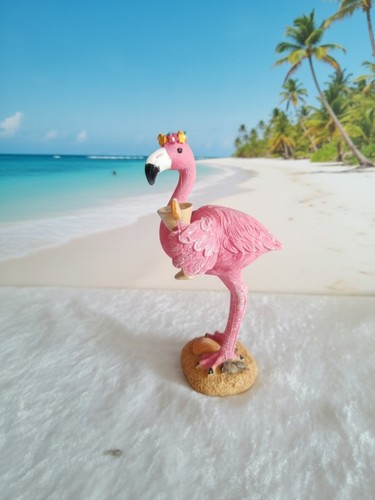 Deko-Figur/neu/Flamingo/Cockta