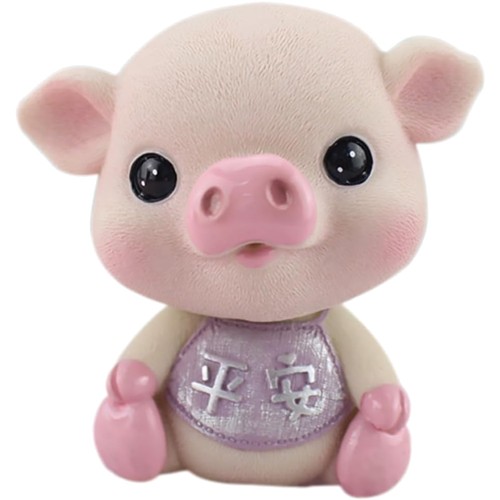 Schweinchen deko wackelkopf - deko,