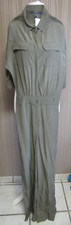 369/60 ESPRIT Damen Jumpsuit Overall Einteiler Gr. 32 khaki grün Kurzarm Viskose
