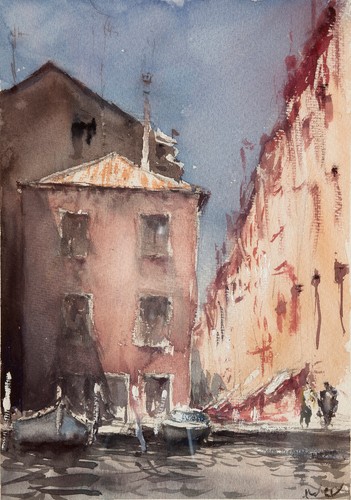 Original aquarell gemälde - original,