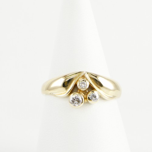 Damenring 585er gold - damenring,