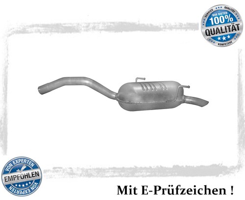 Endschalldämpfer für peugeot - für,