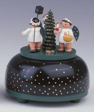 Spieldose klein  Engel mit