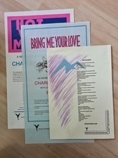 Three promotional Broadsides for Charles Bukowski - Black Sparrow Press