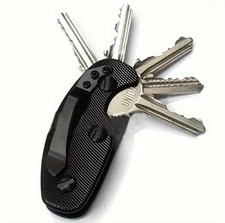 Smart Key Organizer – Kompakter Schlüsselhalter aus Aluminium & Edelstahl