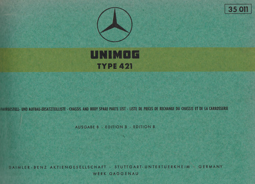 Merceds benz unimog - unimog, (1970)