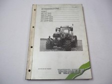 Fendt 207 208 209 210 211 V F P Vario Betriebsanleitung Bedienung Wartung 2009