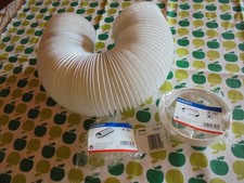 Abluftschlauch mit Schelle für Wäschetrockner 2,50m