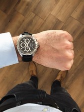 TAG Heuer Formula 1 Automatik Uhr Herren Armbanduhr silber schwarz 44mm