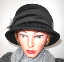 Damen Hut Glockenhut aus