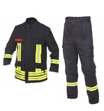 Feuerwehrjacke HuPF Teil 3 + Feuerwehrhose Teil 2 Reflex wie Überjacke Hupf 1/99