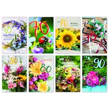 100 Geburtstagskarten