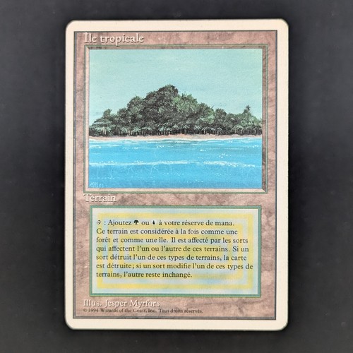 Mtg tropical island - mtg,