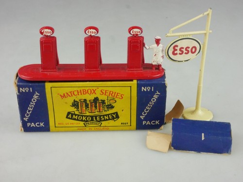 Esso petrol pumps - petrol, and