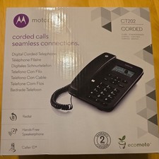 Motorola Voice – CT202 Schnurgebundenes Telefon 10 Speichertasten Freispreche...