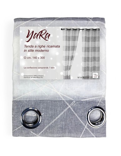 Yara grauer bestickter - grauer,