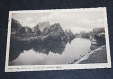 AK Lötzen/Giżycko Am Kanal mit Blick auf das Schloß,gel.1936