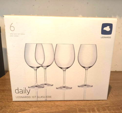 Leonardo daily bordeauxglas - leonardo,