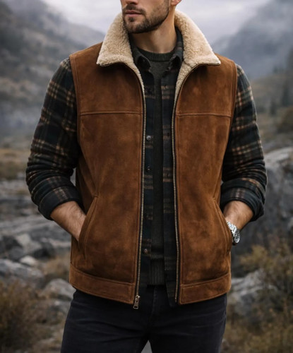 Herren oversized wildleder - herren,