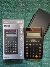 Braun Taschenrechner ET S 77