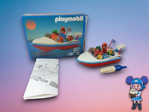 Playmobil marine motorboot - marine,