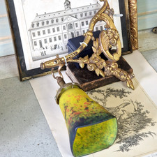 1  Wandapplike, Frankreich, Bronze im Louis XVI - Stil, 20. JH