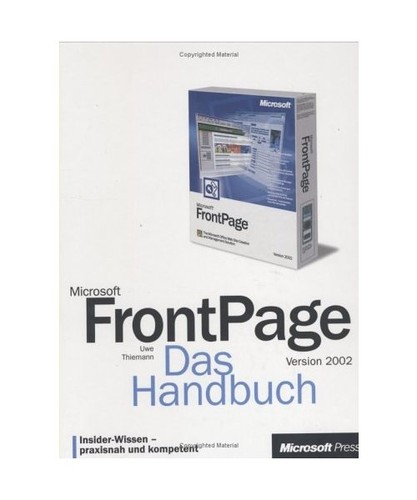 Microsoft frontpage 2002 das - frontpage, 2002.