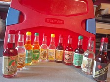 11 x Miniaturflaschen  Schnaps Likör - Set  SARI (IT) - 