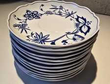 12x Teller, Porzellan Kahla, Muster Rapsodie