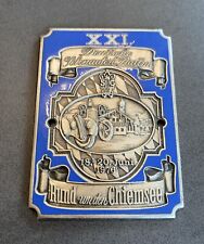 Plakette 21. Deutsche Schnauferl Rallye 1976 Rund um den Chiemsee 8,5x6cm