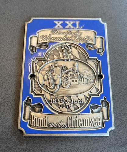 Plakette deutsche - 21.,