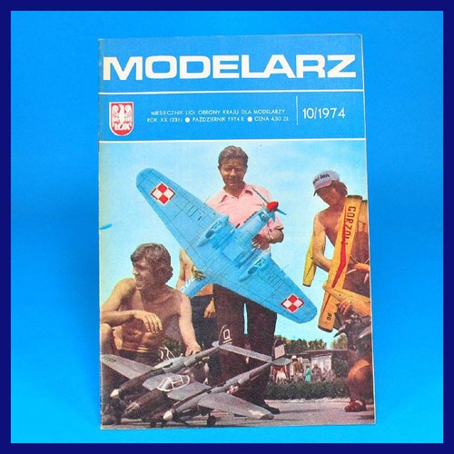 Modelarz 1974 bauplan - modelarz, |