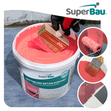 Superbau BETONKONTAKT 1,5 - 25 kg HAFTBRÜCKE Haftgrund BETON Quarzgrund ROSA
