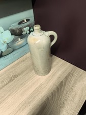 Antike 3 L Steingutflaschen  mit Henkel Höhe ca.34 Cm Sehr Alte Steingut