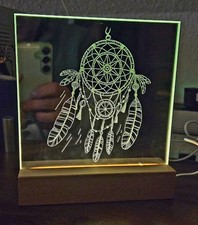 LED Licht Mit Traumfänger