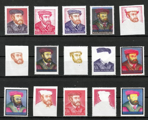 Probedruck test stamp specimen - stamp,
