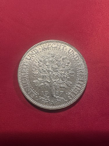 Reichsmark 1927 eichbaum - 5,