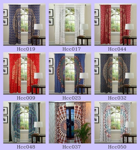 Fenster tür vorhang hippie - vorhang,