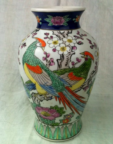 Vase handmalerei blumen - vase,